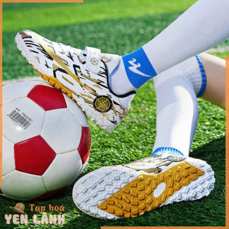 Giày bóng đá trẻ em Messi Spikes Nam nữ 6 đến 12 tuổi Học sinh Spikes Cuộc thi dành cho người lớn Trẻ em Giày thể thao chống mài mòn