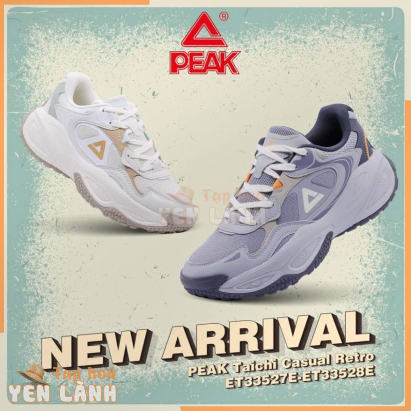 Giày Thể Thao Sneaker Nam Dã Ngoại  Casual ET33528E- ET33527E  – PEAK Sport Chính Hãng Cần Thơ