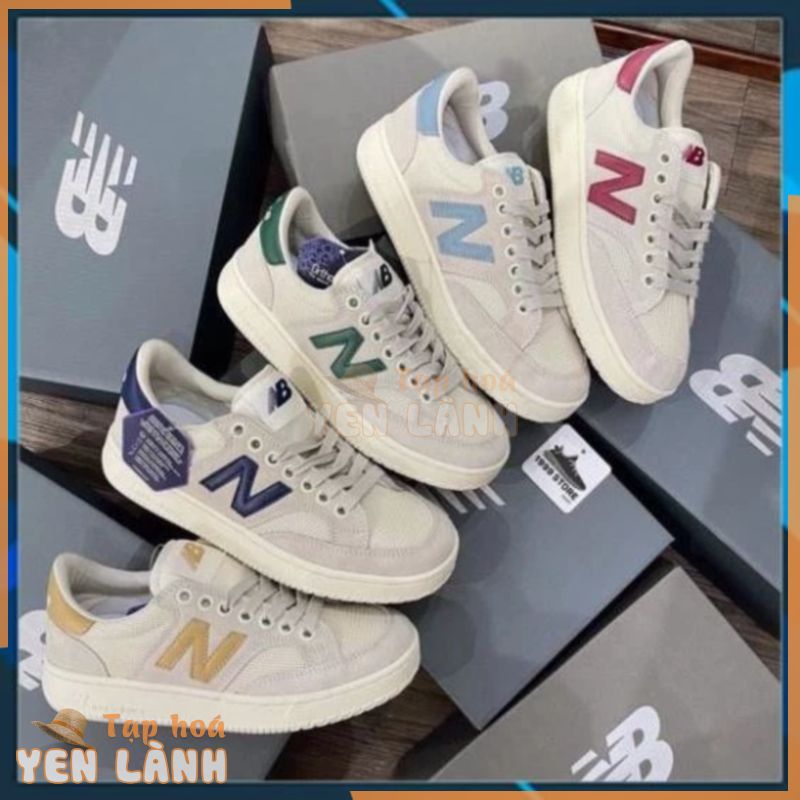 Giày New Balance 300 crt, NB 300 đủ 3 phối màu, giày thể thao nam nữ cổ thấp, đế bệt, da lộn, bản High Quality Full box