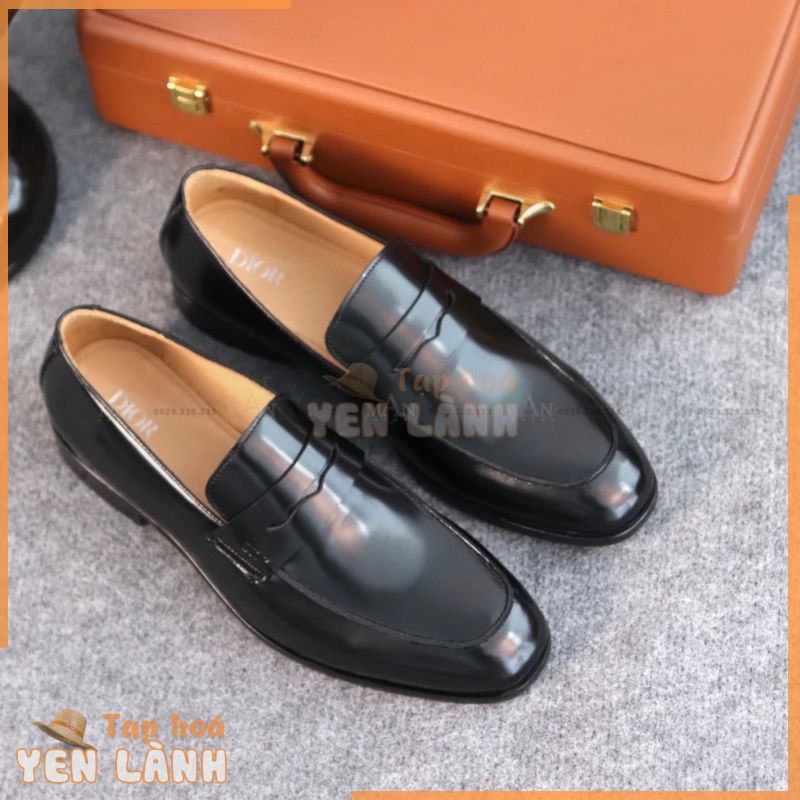 Giày da Loafer nam Dior LF24 Da bò cao cấp