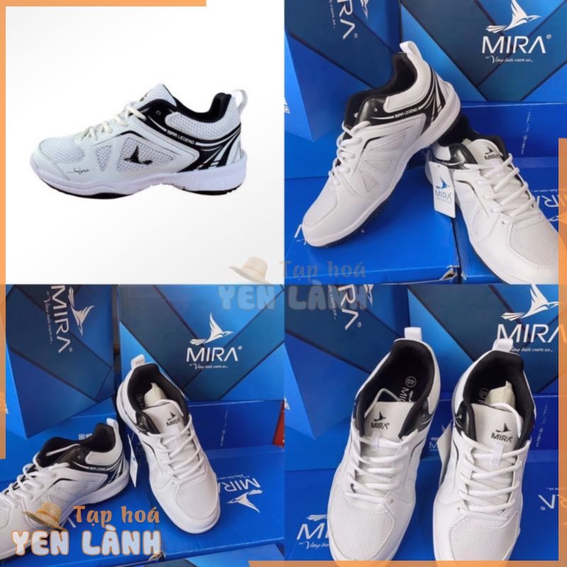 Giày Cầu Lông Mira Legend Trắng – full box Chính Hãng – Vietsport Đà Lạt