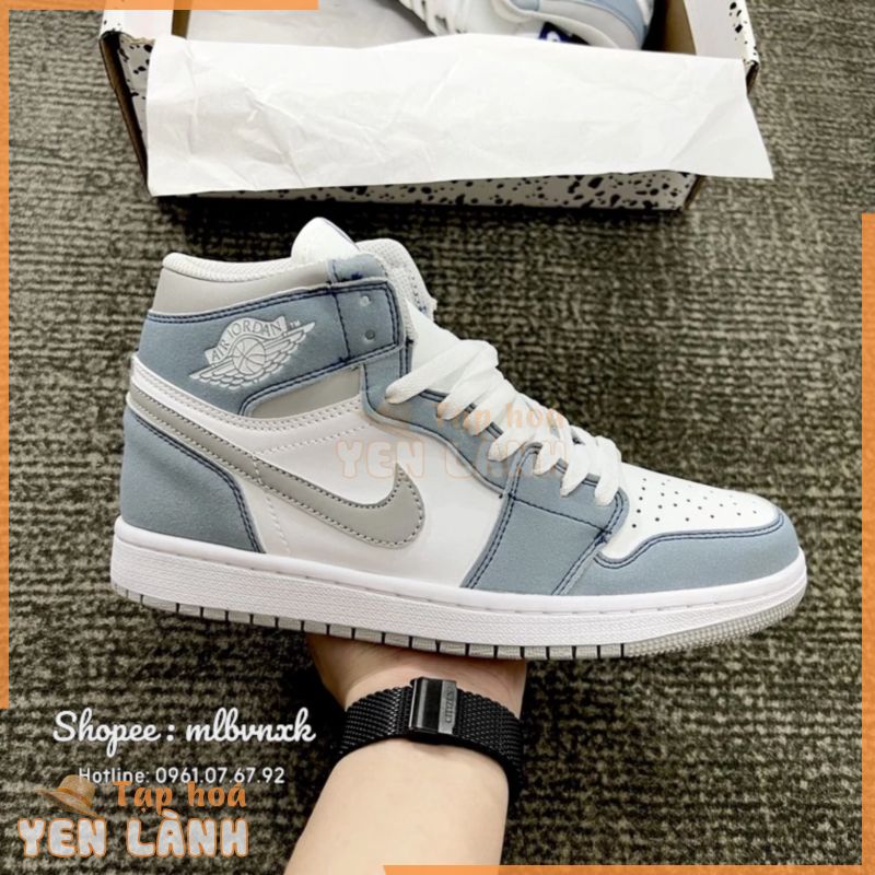 ẢNH THẬT / DA LỘN – Giày Sneaker Cao Cổ   Air Jordan 1 High – GIẦY THỂ THAO NAM NỮ JD HÀNG XUẤT DƯ FULLTAG