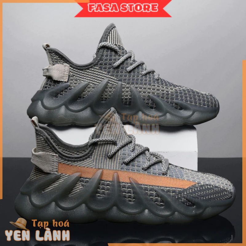 Giày thể thao nam sneaker FASA đế cao bạch tuộc phong cách Dad Tide Shoes 2023