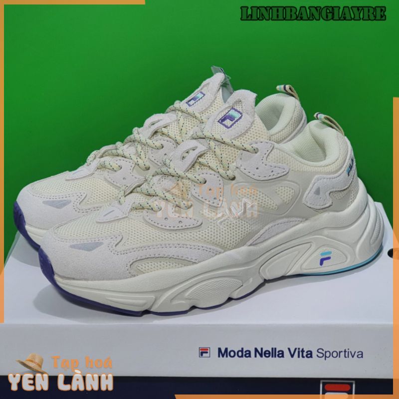 Giày Sneaker F.I.L.A Mars Female Dad, Cao Cấp, Phối Đồ Cực Đỉnh, Bản SC, Hàng Quảng Châu