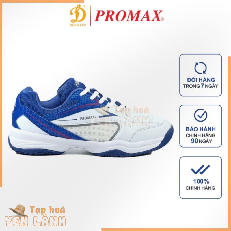 Giày cầu lông nam Promax 22068, giày đánh cầu lông đế kép chống trơn trượt, chống thấm nước