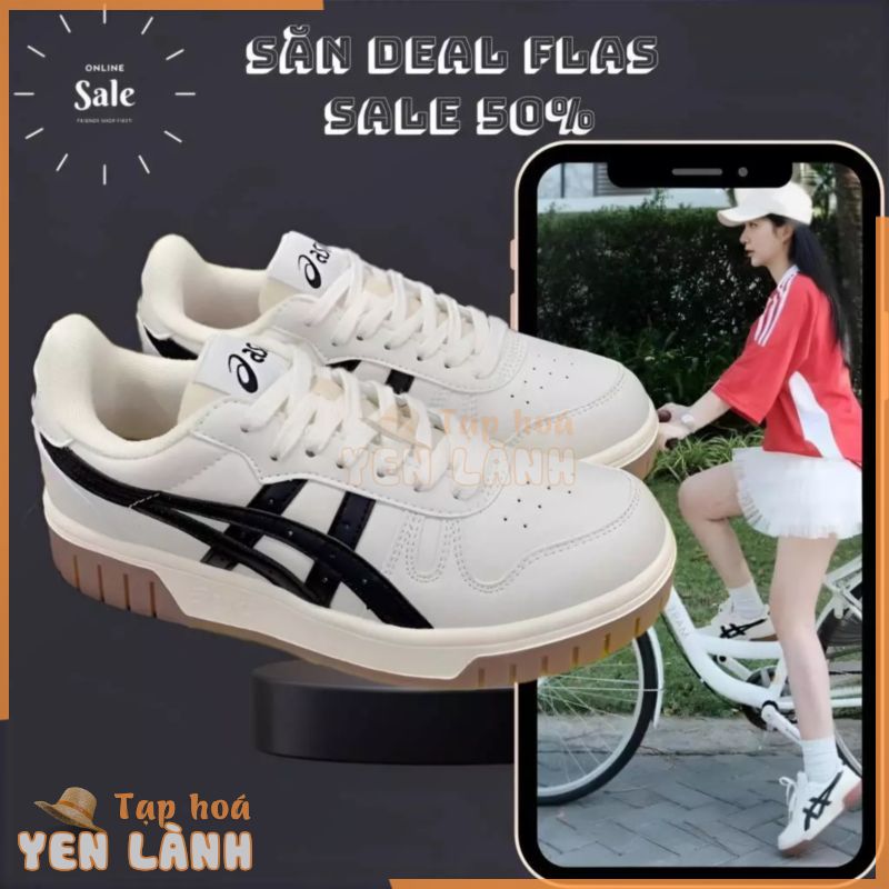 Giày Asics Court Mz, Giày thể thao asics Black Gum nam nữ bản cao cấp dễ phối đồ Full Box bill hot