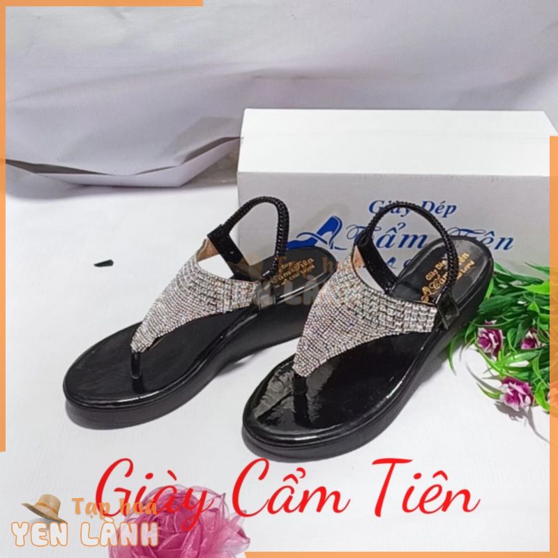 giày xăng đan đế xuồng quai kẹp Cẩm Tiên (big size 35 đến 44)