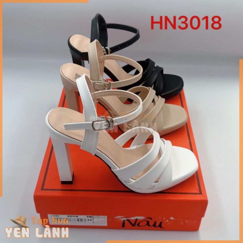 Giày dép cao gót nữ HẠNH NHUNG đúp mũi sandal cao 10cm HN3018