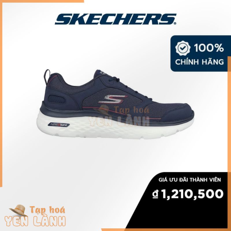 Skechers Nam Giày Thể Thao Đi Bộ GOwalk Hyper Burst Walking Air-Cooled Goga Mat – 216191-NVRD