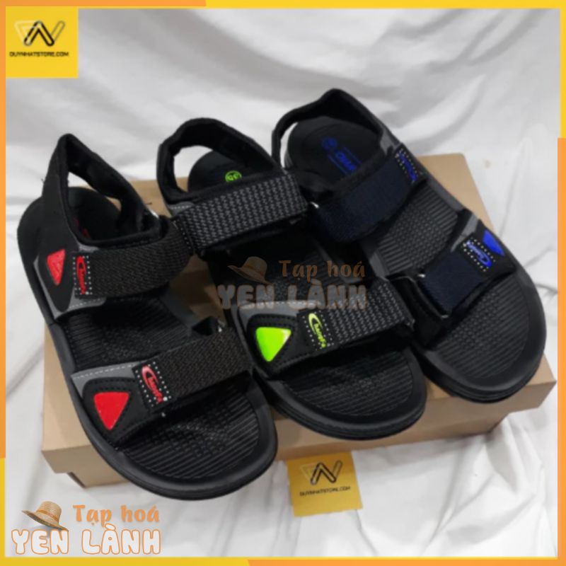 Giày Sandal Nam Học Sinh Đi Học Duy Nhật Store Cấp 1 Cấp 2 Đế Đúc Quai Dù Siêu Bền Êm Chân Màu Đen Đẹp Changfa Xăng Đan