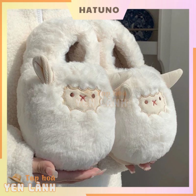 [Order] Giày Bông Cừu Nam Nữ Đi Trong Nhà Mùa Đông Xixitiao – Hatuno order