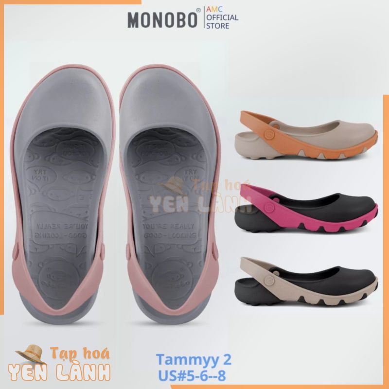 Giày Nhựa Đúc Thái Lan Đi Mưa 2 Lớp Đế Chống Trơn Monobo – Tammy 2