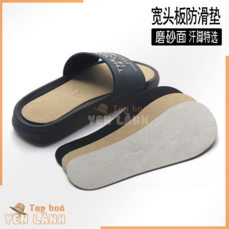 Giày Sandal Mũi Rộng Nam Nữ Full Pad Chống Sơn Chân Bảo Vệ Chống Trơn Trượt Siêu Mềm Da Lợn Giày Cao Gót Chống Mài Chân Dụng Cụ Tiện Dụng Đế Tự Dính cxby