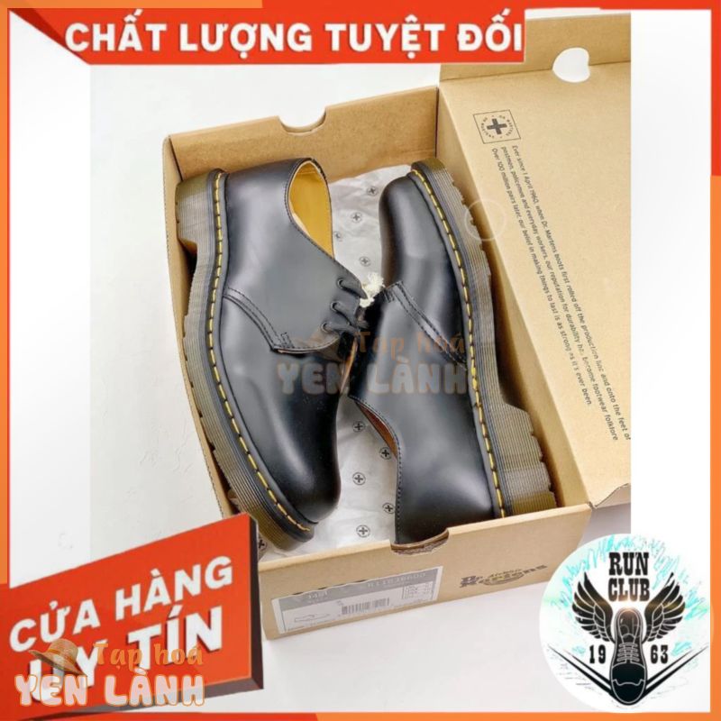 [ Sale xã kho ] Giày doctor 8053 cổ thấp  [ free ship ] tặng bóp dr bảo hành 2 năm