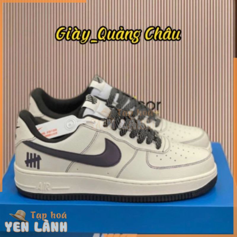 Giày Nike_air force 1 Dunk, af1 vệt xám đổi màu, bản L. Auth. Giày Af1 thể thao nam nữ full box, bill/Giày_Quảng Châu