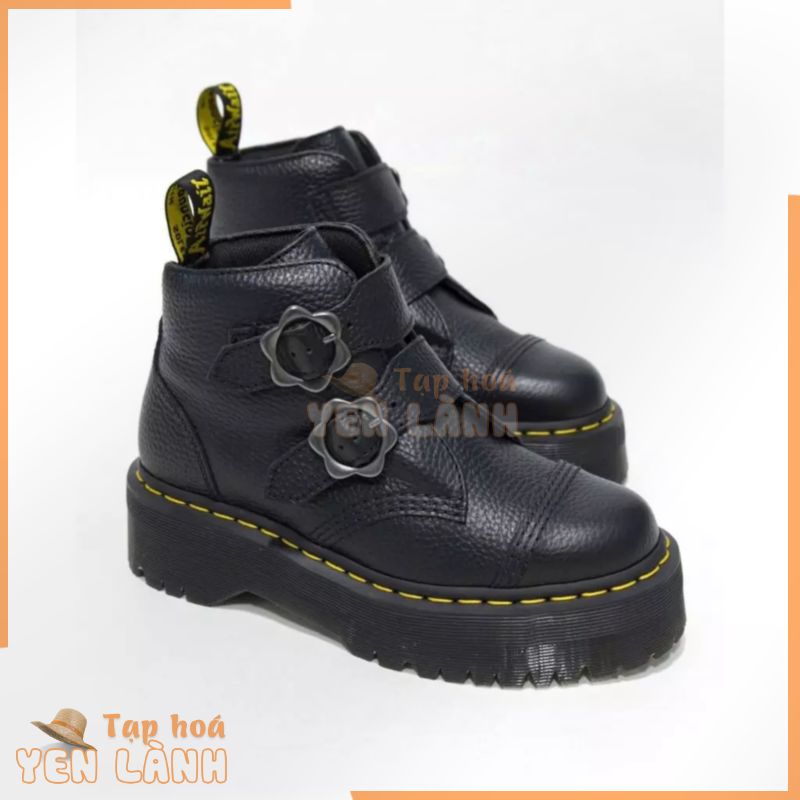 Giày boot cổ lửng Devon Flower Dr Martens