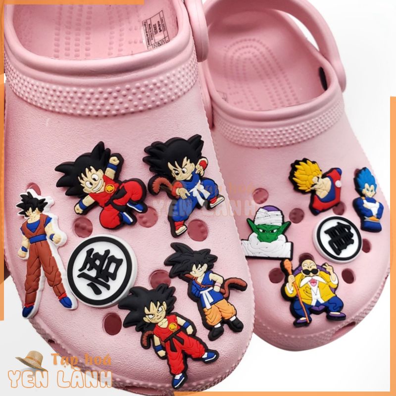 Giày Croc Dòng Dragon Ball diy Trang Trí Cho Người Lớn Và Trẻ Em