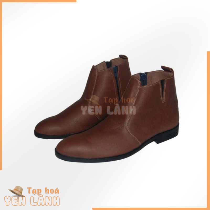 Giày boot nam da bò thật. Mã số: B125