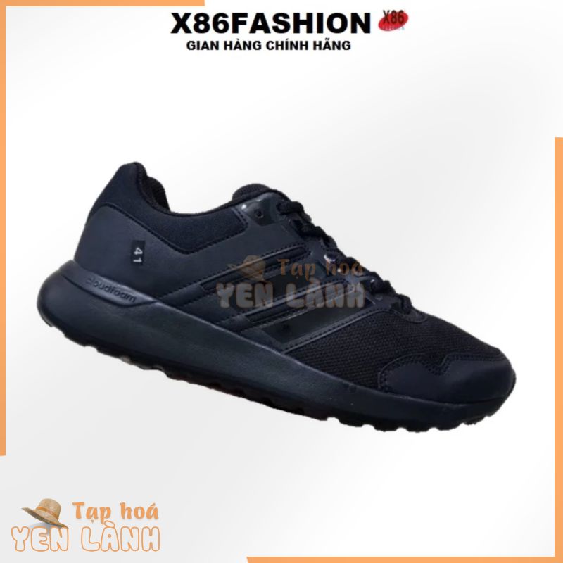 Giày thể thao sneaker nam nữ đen full và trắng full size từ 35 đến 44 đế siêu vải lưới thoáng khí (X86FASHION-FULL)