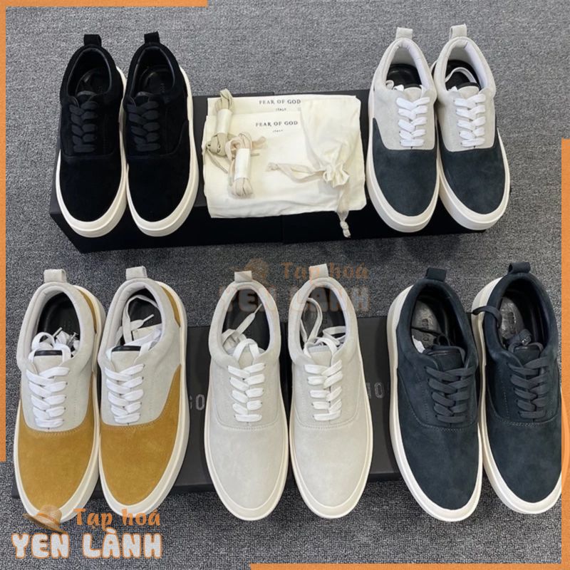 ⚡️[ORDER]⚡️[ẢNH THẬT] Giày Fear Of God 101 Lace Up- Fear of God 101 Brushed Suede Sneakers/ Giày FOG