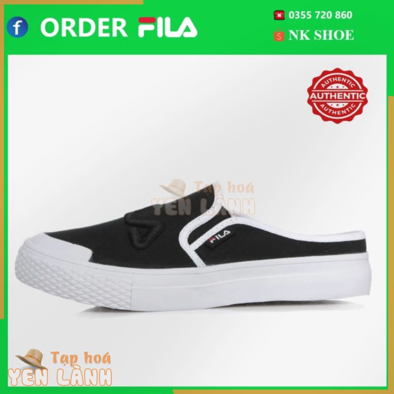 (Đủ bill) Giày Đạp Gót Fila Classic Kicks B Mule Chính Hãng/ Authentic 100%