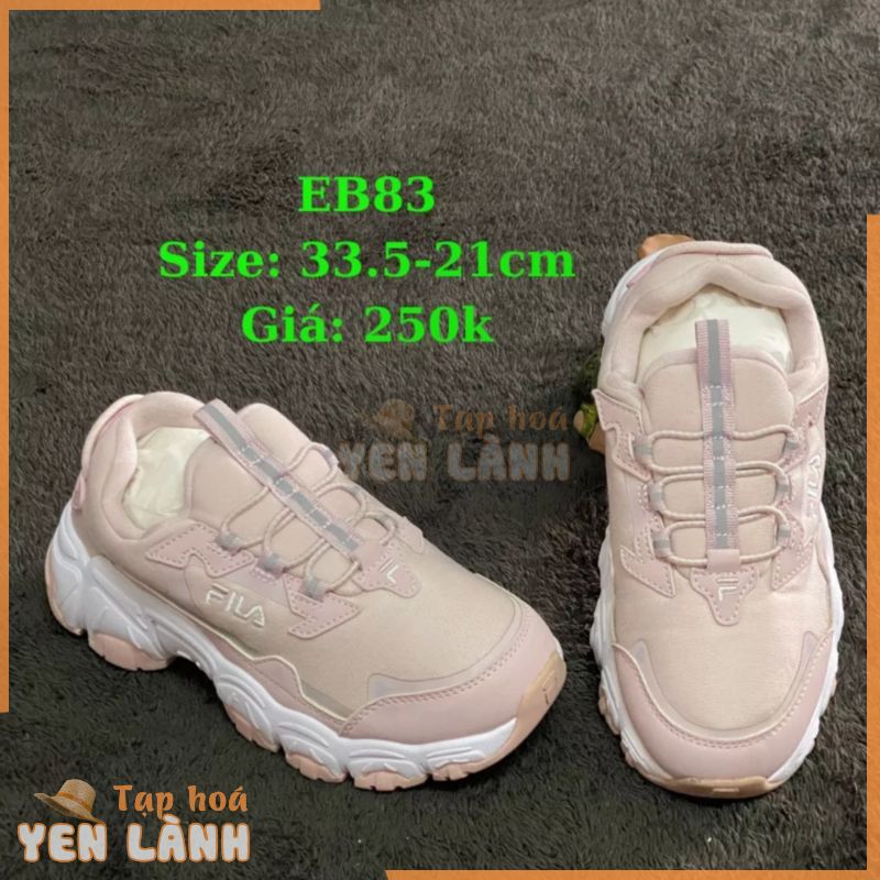 [Giày 2hand] Giày Trẻ Em Fila – Size: 33.5-21cm – GIÀY CŨ CHÍNH HÃNG – Trường Năng Store