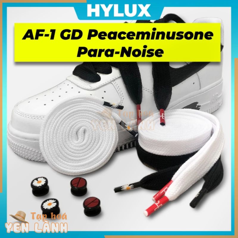 Dây giày và bộ phụ kiện GD x AF1 thay thế loại xịn – Dây giày hoa cúc G Dragon Paranoise