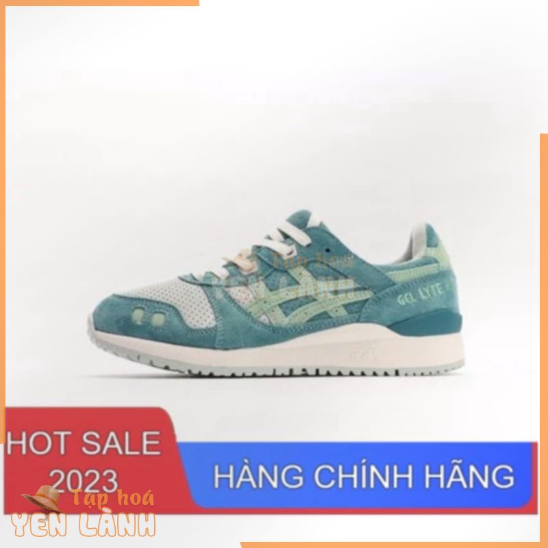 Giày chạy bộ thể thao Arthurs Evisu x As. Gel-Lyte III thế hệ thứ 3 phong cách retro cổ thấp