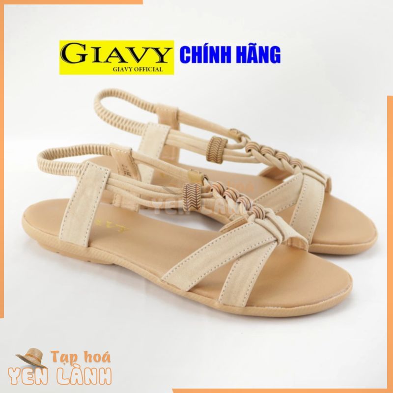 Giày quai hậu nữ Giavy hậu thun (sandal Gia Vy SH403 )