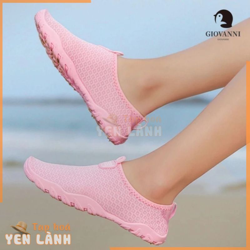 Giày lội nước GIOVANNI, Giày thể thao lặn khô nhanh thoáng khí, Giày Unisex Barefoot Chống mài mòn Giày Aqua Nam