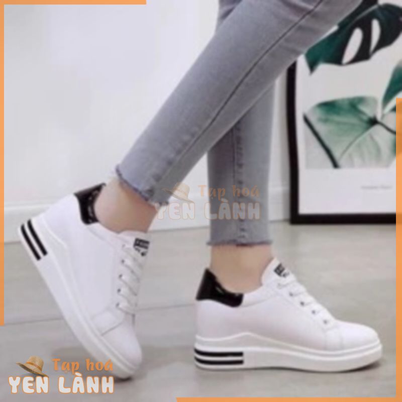 Giày Sneaker Nữ Độn Đế Đẹp Chất Phù Hợp Đi Học Đi Du Lịch Đi Dã Ngoại Q Nam Từ Liêm Q Hà Đông