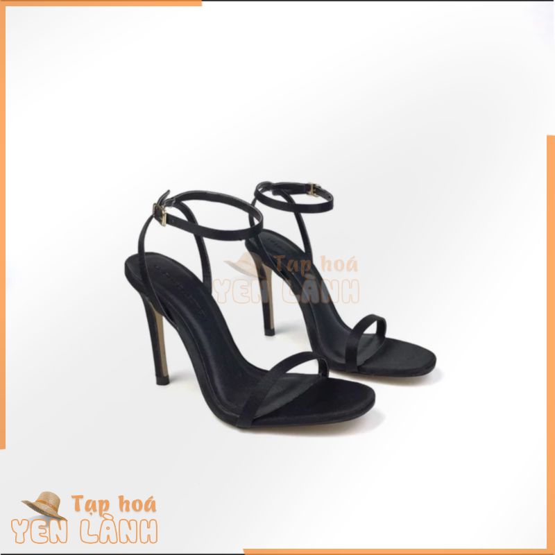 pass giày sandal nữ cao gót 9p quai mảnh size 39 Hadu official store