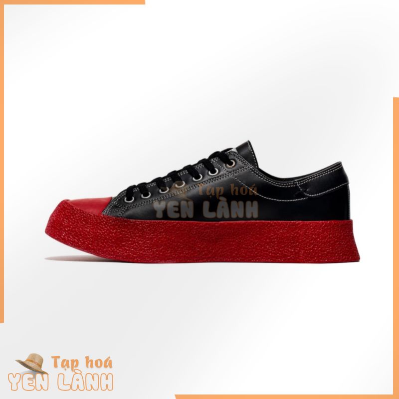 GIẢM SỐC HÀNG TỒN KHO – Giày thể thao sneaker hiệu EPT – DIVE LE (Black/Red) – Màu đen đế đỏ nam nữ [chính hãng]