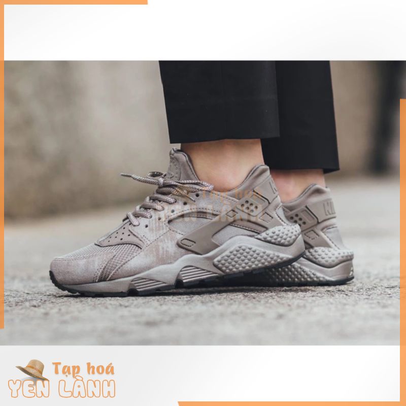 ( Ảnh Thật + Video Chi Tiết ) GIÀY SNEAKER NIKE AIR HUARACHE XÁM