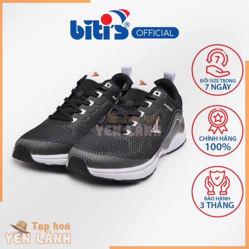 Giày Chạy Bộ Nam – Nữ Biti’s Hunter Running Gray DSMH10000XAM/DSWH10000XAM (Xám)