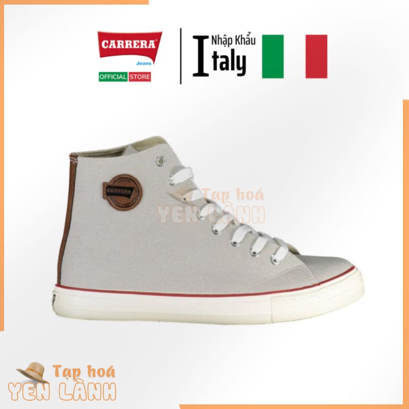 Giày thể thao sneakers nam Carrera Jeans Cao Cấp Cổ Cao Đế Bằng – Nhập Khẩu Chính Hãng Từ Italy – CAM64101S_GRIGIO_4242