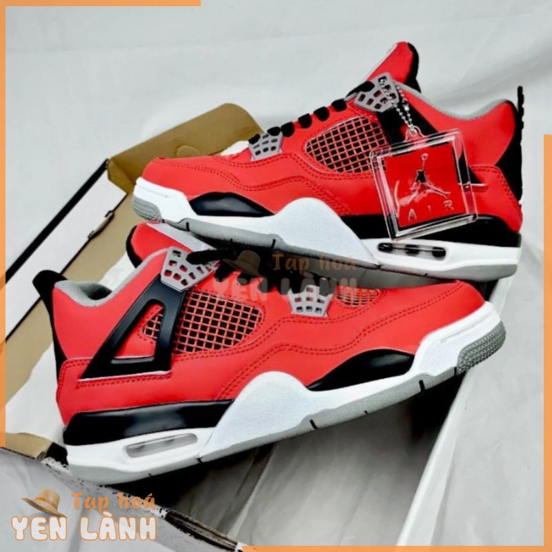 giày thể thao Air Jordan 4 Retro – Toro full box+ bill hộp bảo vệ hot 2023