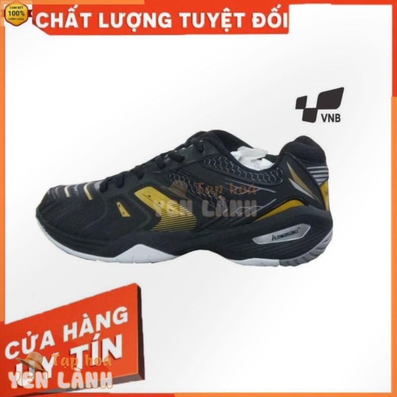 LV 10.10 Giày cầu lông Kawasaki 522 – Đen Uy Tín Tốt Nhất . :)) [ NEW ĐẸP ] . new XCv ; ` * . ‘ 12.12