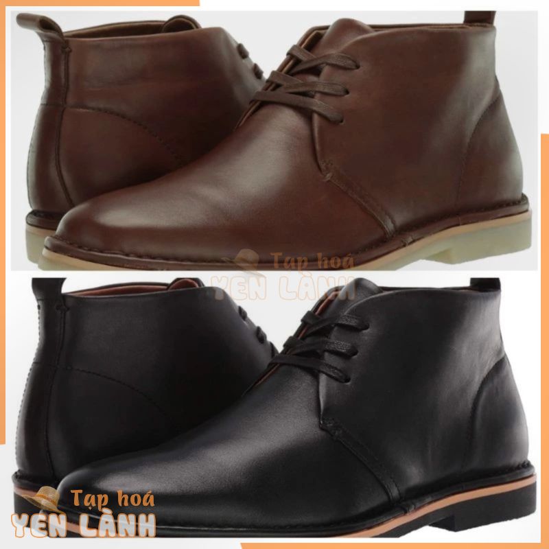 Giày tây cổ cao/ boots công sở da thật Kenneth Cole New York