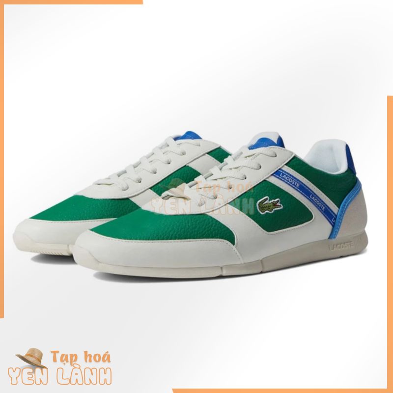 Giày thể thao nam Lacoste Menerva Sport 222 – Trắng/Xanh lá