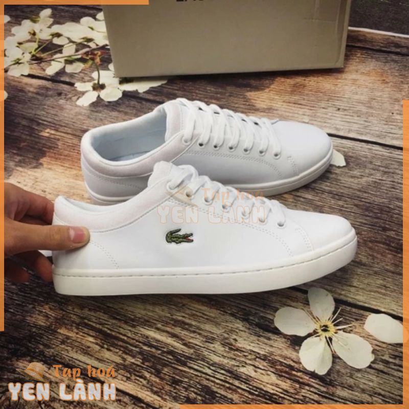 giầy lacoste white