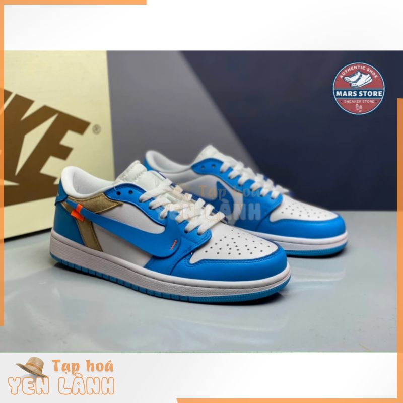 Giày Thể Thao Lebron James X Nike Jordan 1 Low University Blue Real Chính Hãng – Fullbox