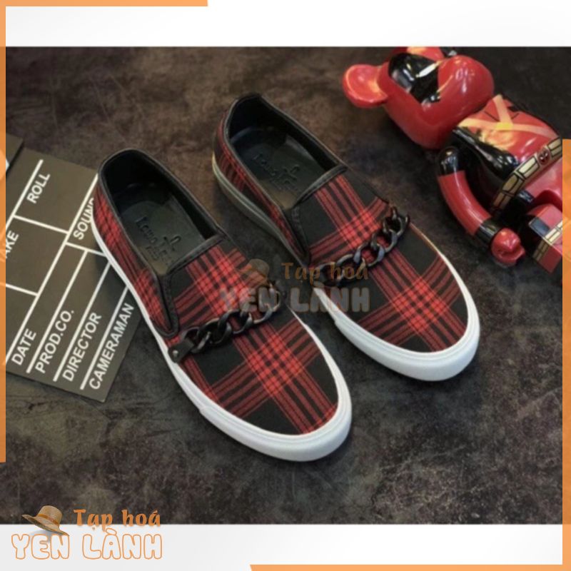 ( Mã FSS25NOV hoàn 10% xu ) Giày Slip-on Louis Leeman nam new lên fom dáng chuẩn 100% (Full Box) .