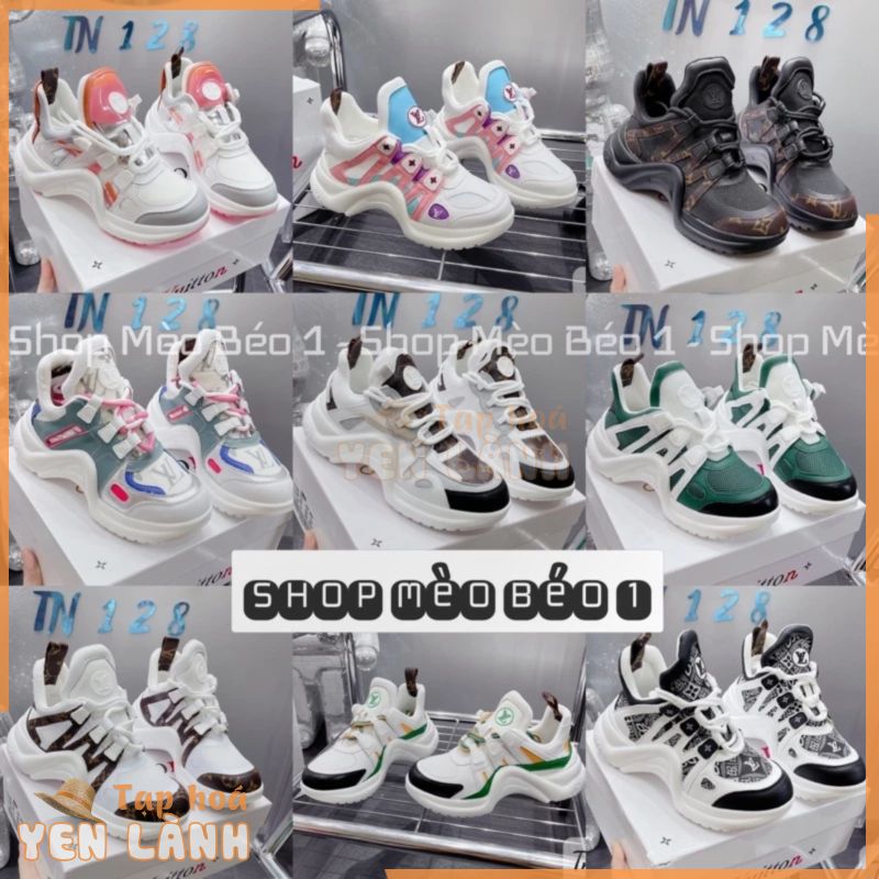 Giày thể thao sneaker archlight mỏ vịt phối viền vip fullbox bill túi giấy