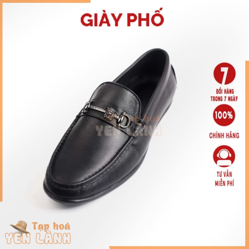 Giày Lười Bệt Da Thật 193 Giày Phố, Bảo Hành 6 Tháng