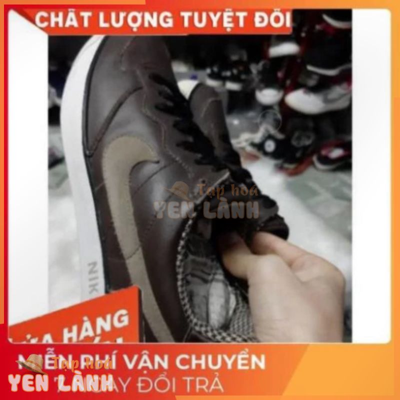 salle [Real] Ả   Ậ   Ê    [Siêu Khủng] giày nike da chính hãng màu nâu 2hand size 42 Siêu Bền Uy Tín . : ” % ࿑