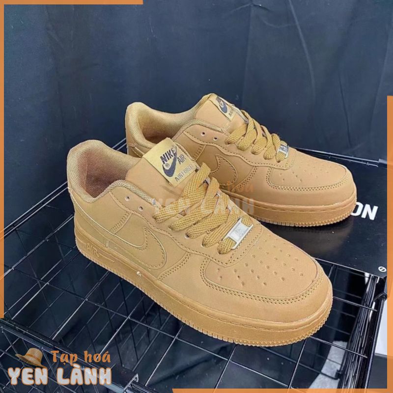 Giày Thể Thao Air Force 1 Phối Lưới Thoáng Khí Thời Trang Cho Nam Và Nữ