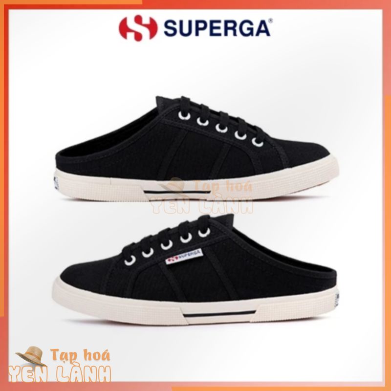 Giày Đạp Gót Superga 2188 Coat Black S006CW0999