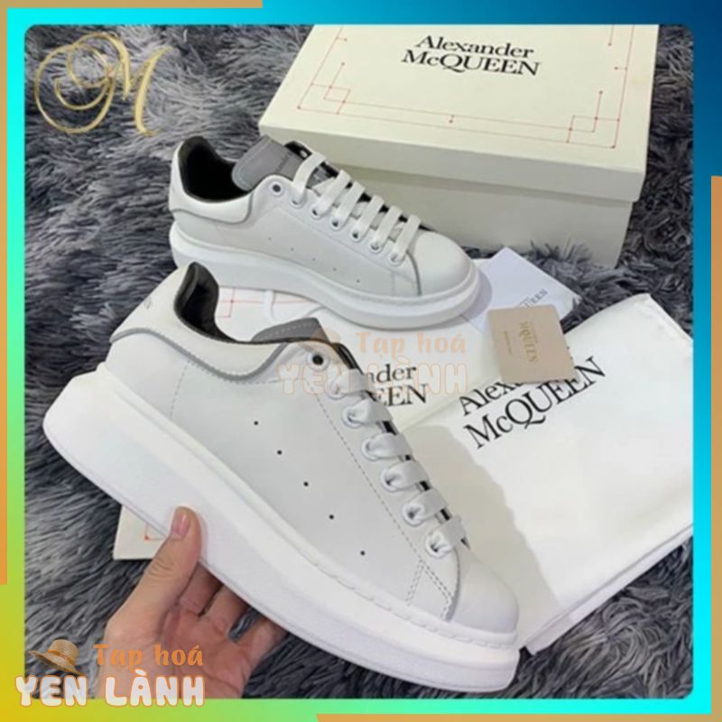 [Freeship-1.1 trung] Giày thể thao Thể Thao Sneakers trắng nam nữ, Alexunder mc Queen phản quang chuẩn hàng đẹp