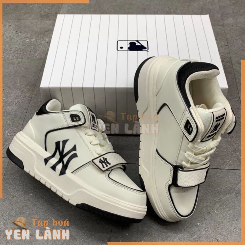 [CHÍNH HÃNG] GIÀY MLB CHUNKY MID LINER BASIC NEW YORK YANKEES (3ASXLMB3N-50BKS), Sale off